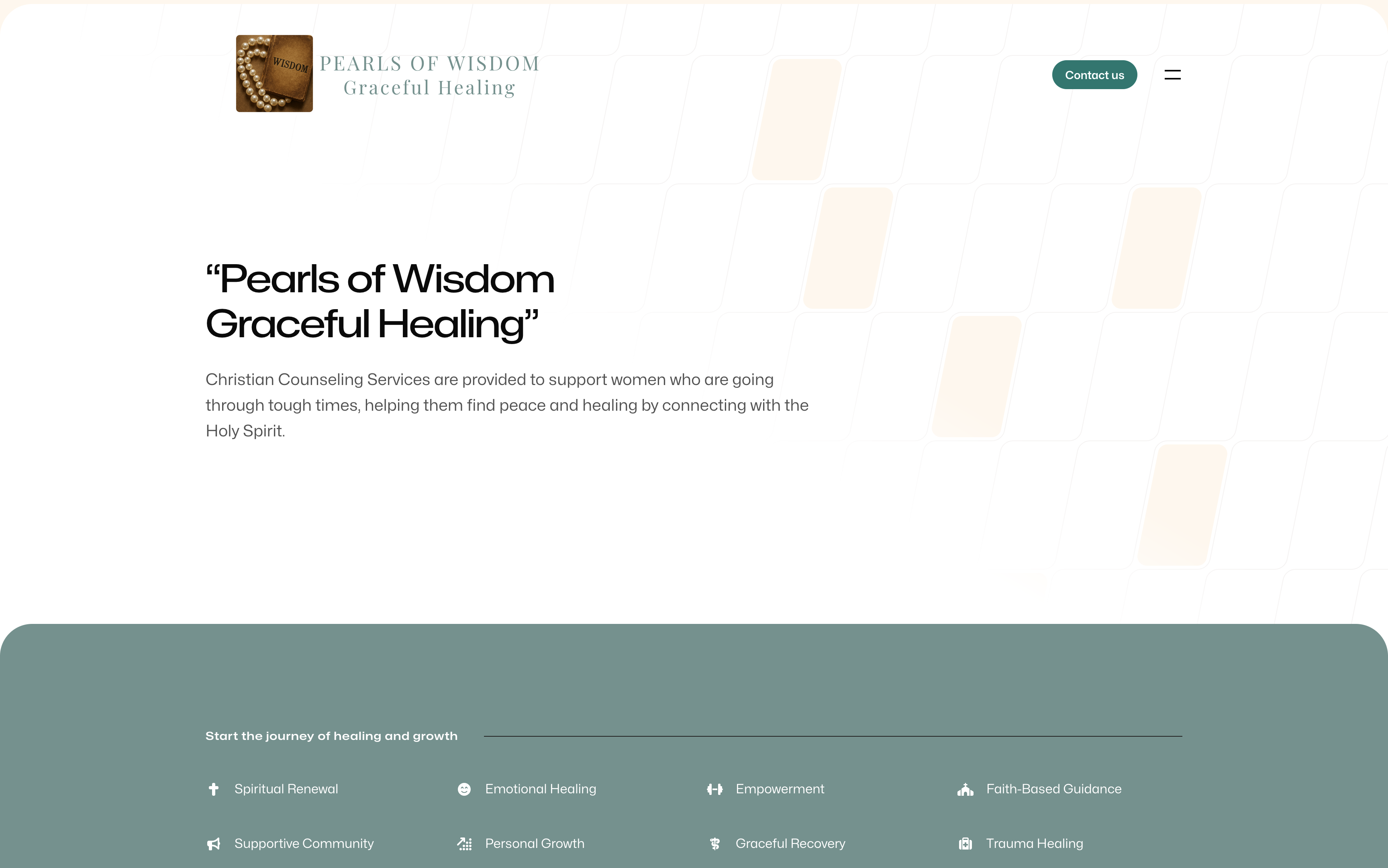 Pearls of Wisdom Graceful Healing